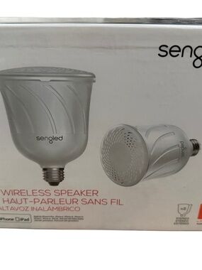 Sengled Wireless Speaker LED Bulb - 2 Boxes - total of 4 speaker bulbs